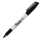 MARKER SHARPIE PUNTA FINE NERO CONFEZIONE DA 12 PZ.