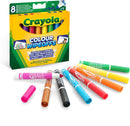 CRAYOLA 8 PENNARELLI PER LAVAGNA BIANCA