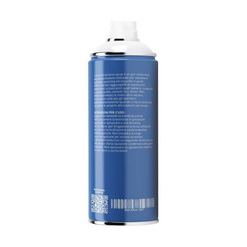 Spray Aria Compressa per la Pulizia da Polvere 400 ml. NM - 2155
