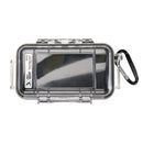 PELI MICRO CASE BLACK / CLEAR - MICRO VALIGIA NERA / TRASPARENTE